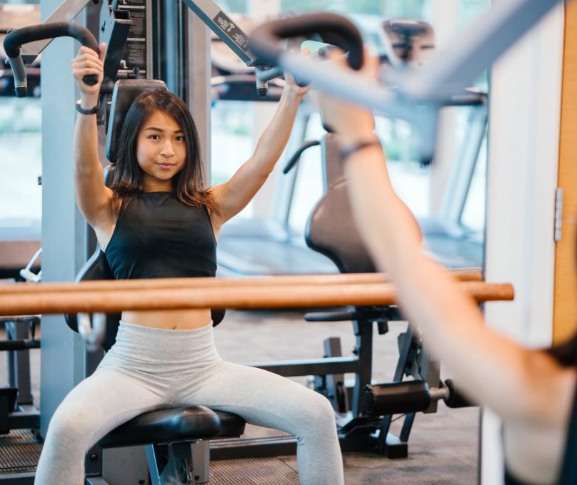 Gym petite public torture